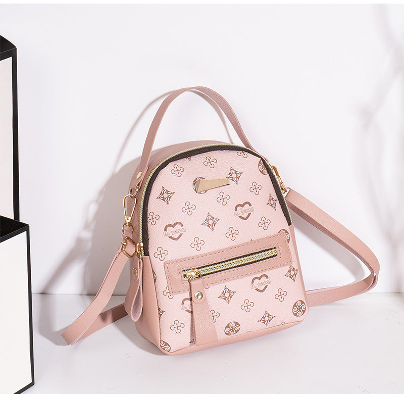 Fashion Backpack Womens Flower Backpack Ladies Bag Fresh And Sweet Student Bag 6