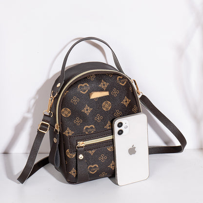 Fashion Backpack Womens Flower Backpack Ladies Bag Fresh And Sweet Student Bag 2