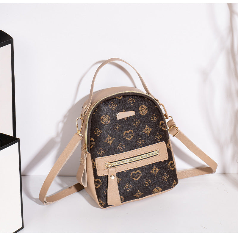 Fashion Backpack Womens Flower Backpack Ladies Bag Fresh And Sweet Student Bag 3
