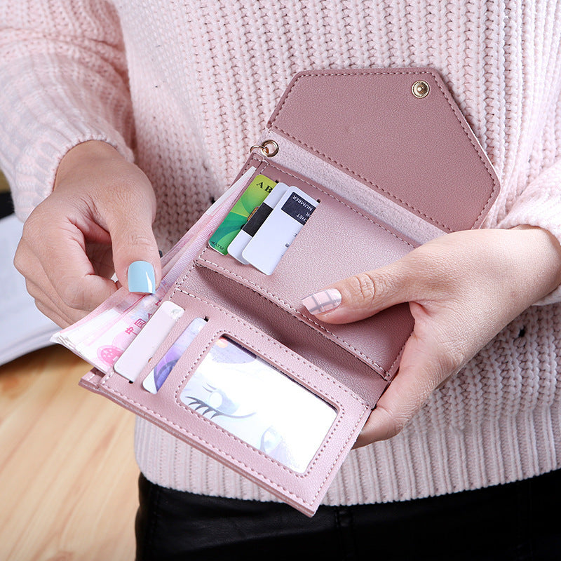 PU Leather Women Luxury Tassels Fashion Short Women Wallets Wallet Hasp Small Wallet Trend 5