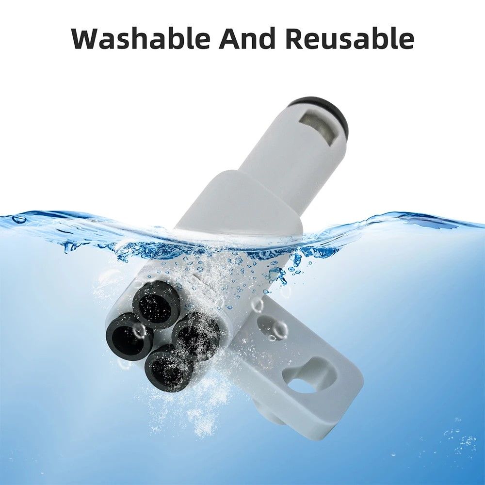 4 In 1 PTFE MultiFeed Adapter For BambuLab X1 P1 Series Seamless AMS Material Pipe Expansion Port 4