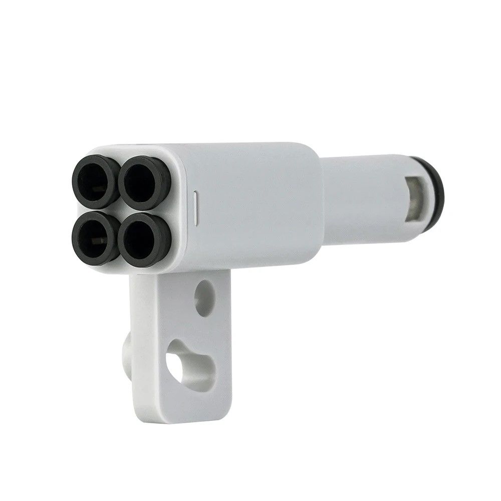 4 In 1 PTFE MultiFeed Adapter For BambuLab X1 P1 Series Seamless AMS Material Pipe Expansion Port 6