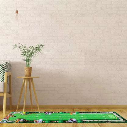 Portable Golf Putting Mat Training Aid For Home And Lawn 1