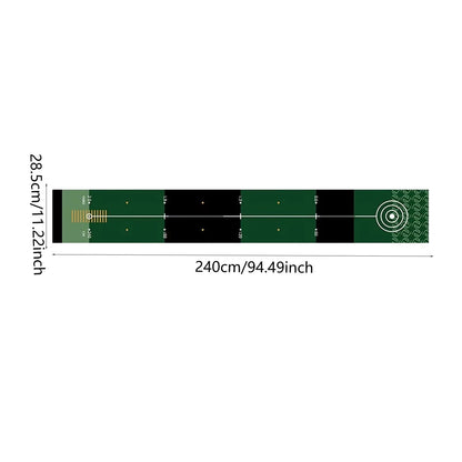 Portable Golf Putting Mat Training Aid For Home And Lawn 13
