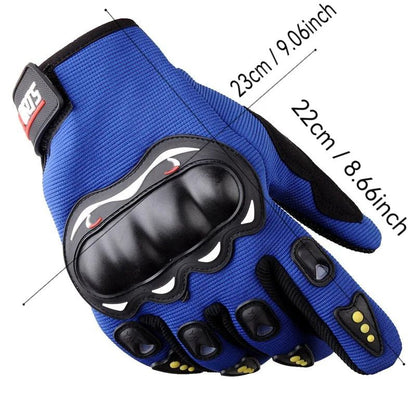 Touch Screen Fullfinger Motorcycle Gloves Men Outdoor Sports Cycling Protection Antifall Motorcycle 9