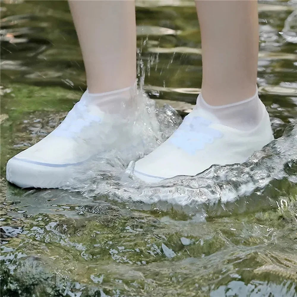 Protector Cover Boots Gear, Rain Shoe Covers Waterproof Covers for Shoes, Household Merchandises Home Garden