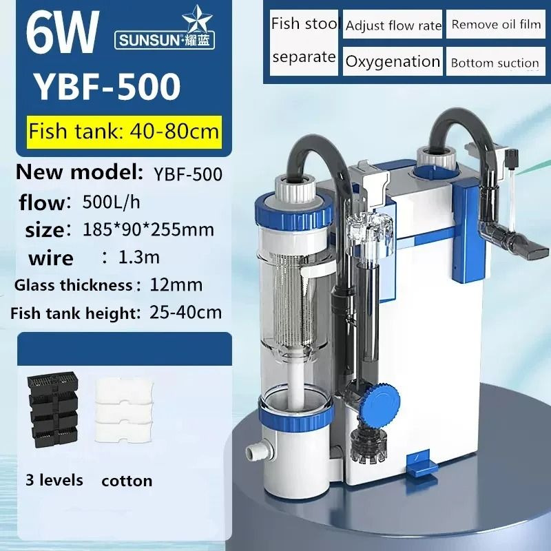 Fish Tank Filter With Oxygenation And Water Purification System 6