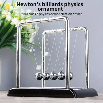 Newtons Cradle, Physics Desktop Toy, Steel Ball Pendulum, Stress Relief, Teaching Supplies, Home Decoration, Science Gi