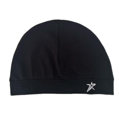 Soft Breathable Stretch Hat For Men Women Star Embroidered Skull Cap Outdoor Sports Hiking Running  4