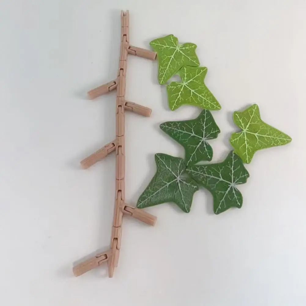 3D Printed Ivy Fridge Magnet With Articulating Stems For Home And Locker Decoration 4