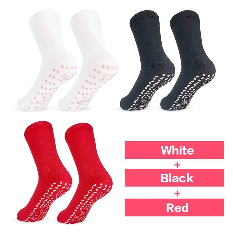 Self Heating Magnetic Winter Massage Socks 12