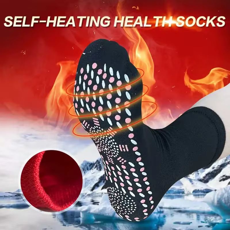 Self Heating Magnetic Winter Massage Socks 1