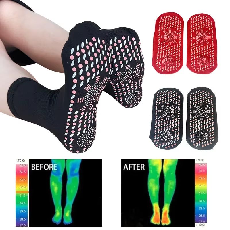 Self Heating Magnetic Winter Massage Socks 2