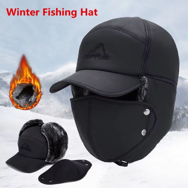 Winter Thickened Faux-Fur Baseball Cap for Extreme Cold (Unisex)
