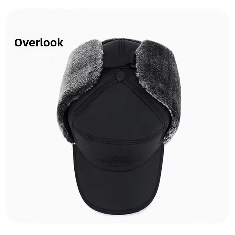 Winter Thickened FauxFur Baseball Cap For Extreme Cold Unisex 3