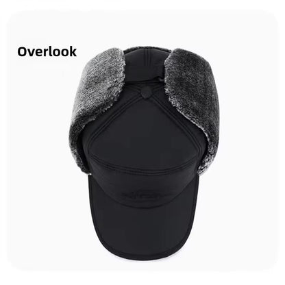 Winter Thickened FauxFur Baseball Cap For Extreme Cold Unisex 3