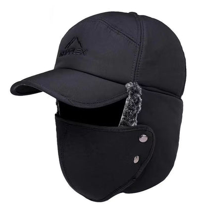 Winter Thickened FauxFur Baseball Cap For Extreme Cold Unisex 6