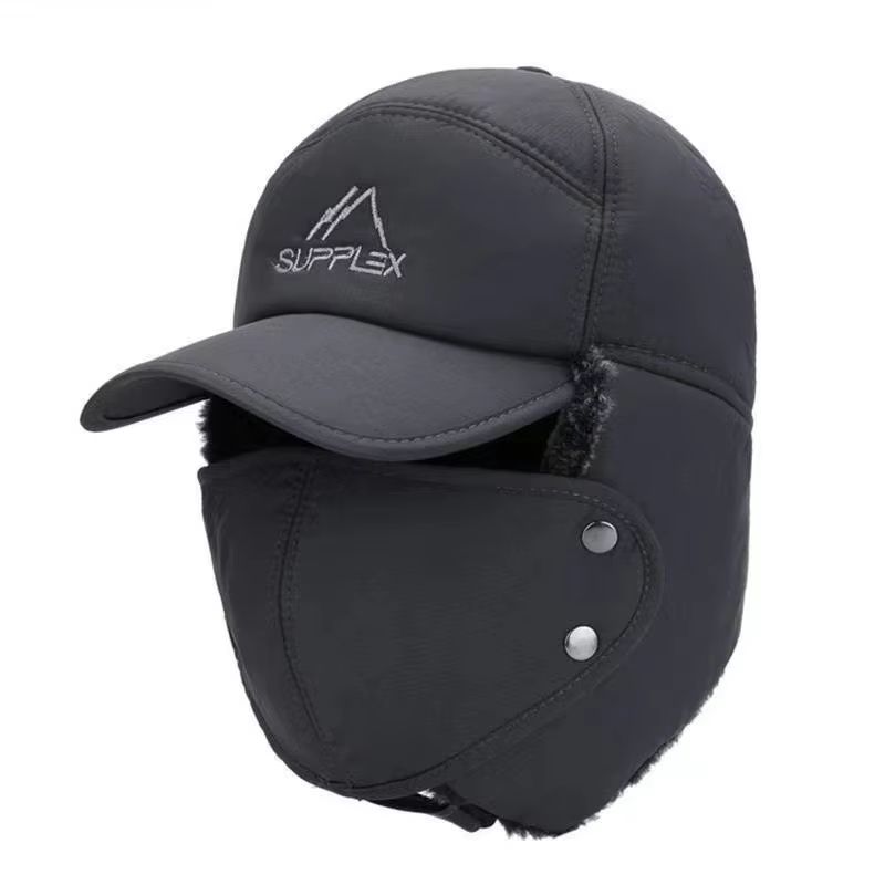Winter Thickened FauxFur Baseball Cap For Extreme Cold Unisex 7