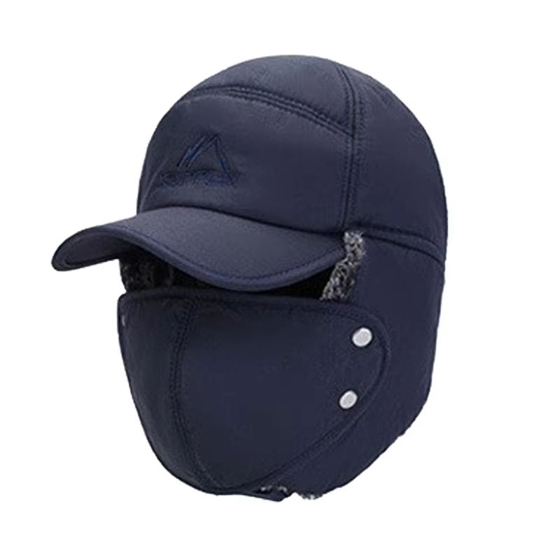 Winter Thickened FauxFur Baseball Cap For Extreme Cold Unisex 8