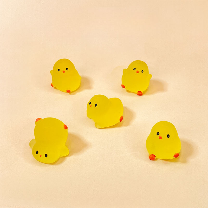 Mini Glow In Dark Chicken Fluorescent Chubby Chicken Crafts Decorative Home Decor Accessories Minia 2