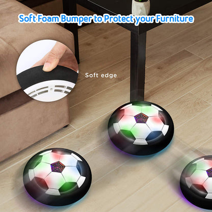 Electric Floating Football with LED Light Music, Hover Soccer Ball Toys for Children, Outdoor Soccer Ball Game Sport Toy