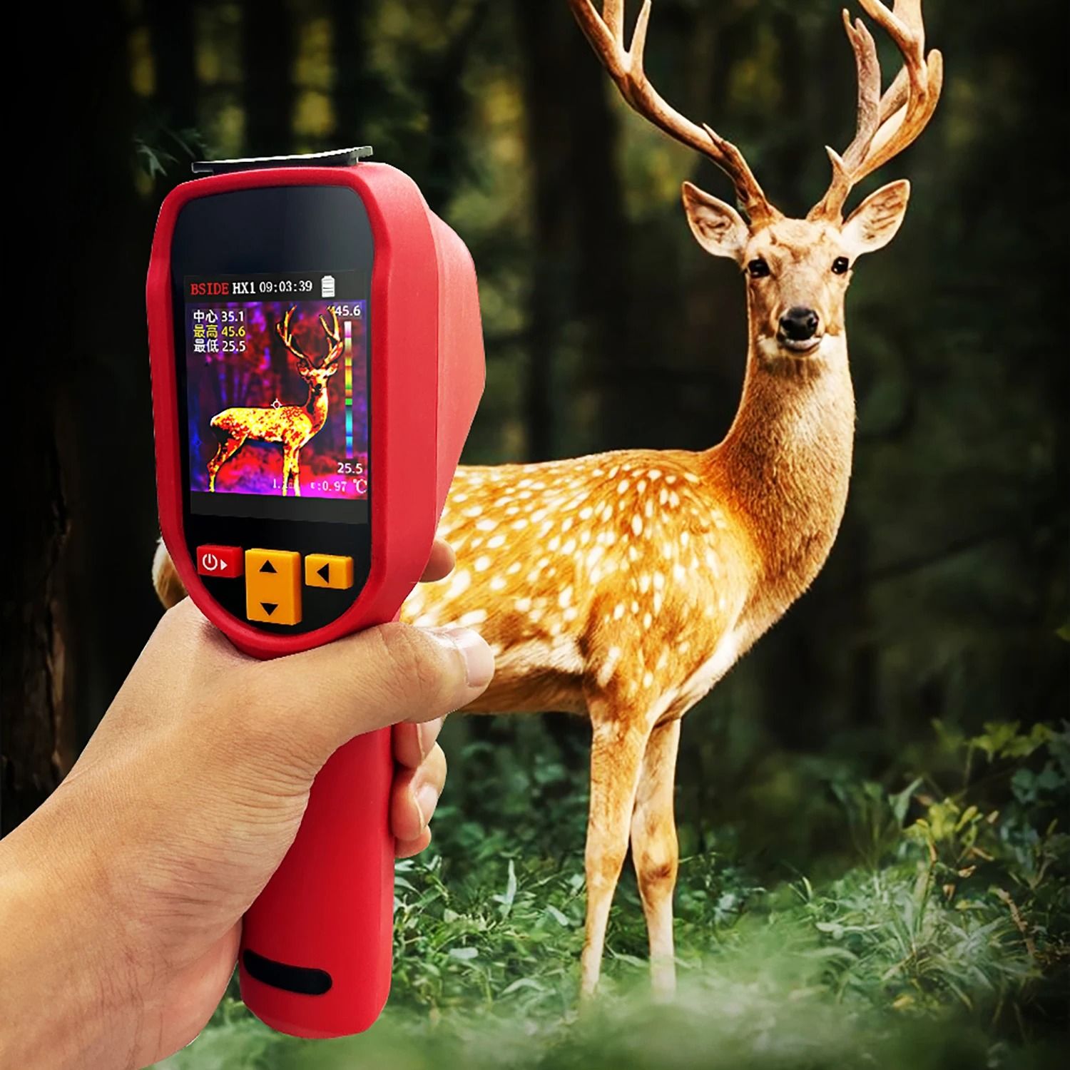 Professional Handheld Thermal Imager Camera With 240x240 Resolution And High Temperature Range Dete 4