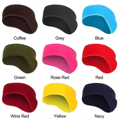 Fleece Winter Ear Warmer Headband For Outdoor Sports 3