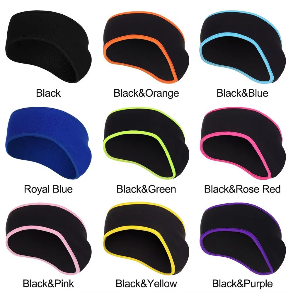 Fleece Winter Ear Warmer Headband For Outdoor Sports 4