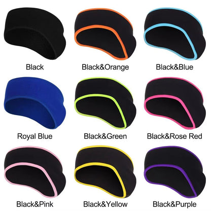 Fleece Winter Ear Warmer Headband For Outdoor Sports 4