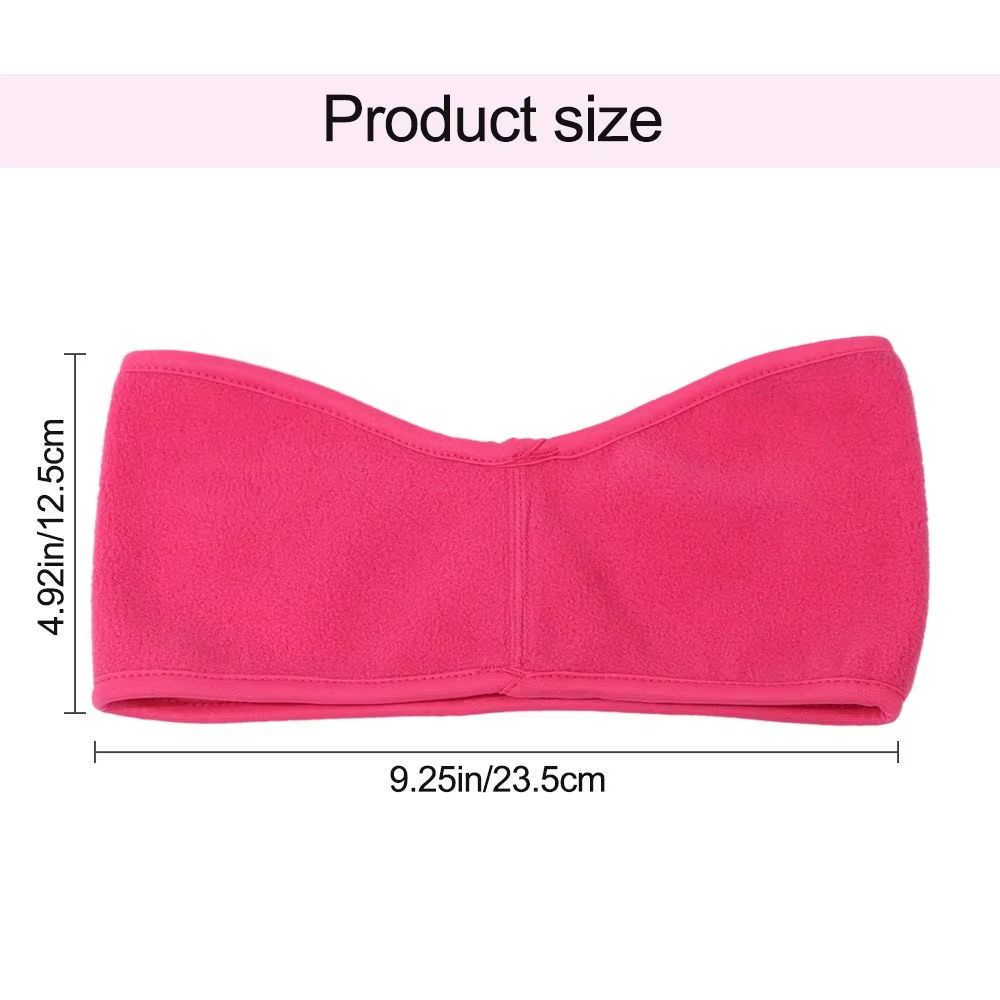 Fleece Winter Ear Warmer Headband For Outdoor Sports 5