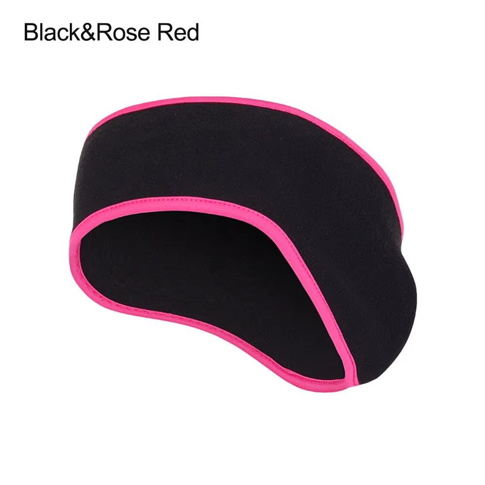 Fleece Winter Ear Warmer Headband For Outdoor Sports 17