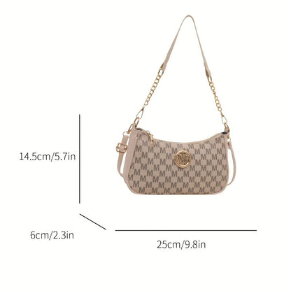 Adjustable Strap Women Messenger Vintage Style Handbag Sophisticated Shoulder Bag Tote Bag Purse 2