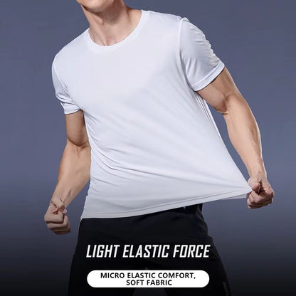 Mens QuickDry MoistureWicking Gym  Running Tee 4