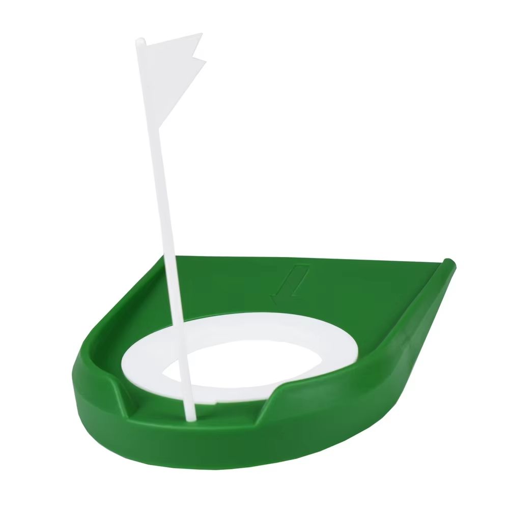 Portable IndoorOutdoor Golf Putting Trainer With Adjustable Hole  Flag 3