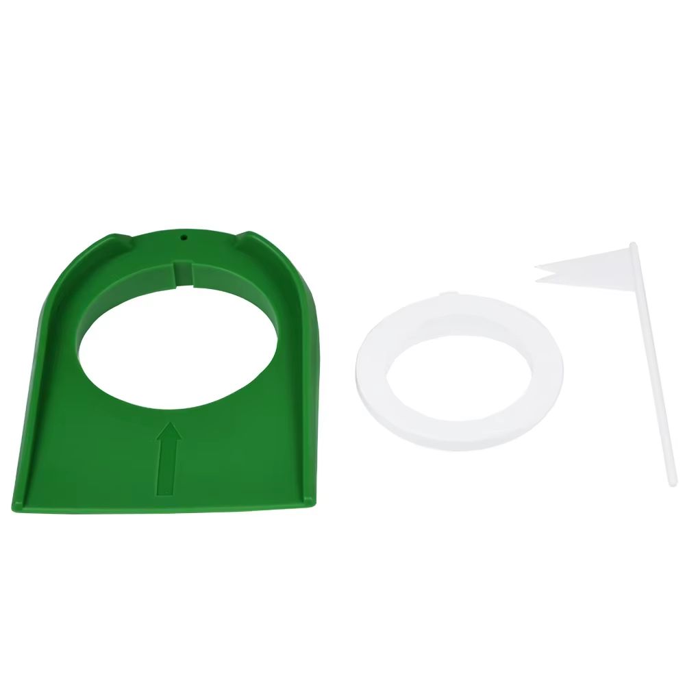 Portable IndoorOutdoor Golf Putting Trainer With Adjustable Hole  Flag 4