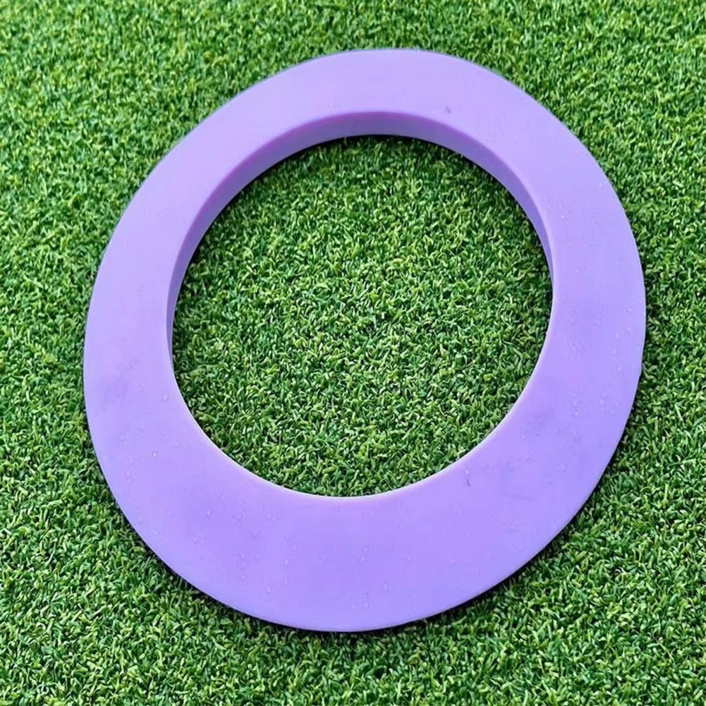 Silicone Golf Putting Ring Indoor Outdoor AllDirection Practice Trainer 1