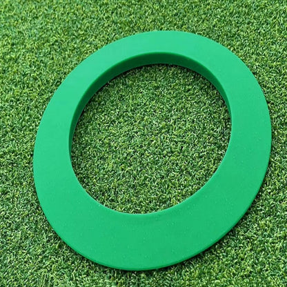 Silicone Golf Putting Ring Indoor Outdoor AllDirection Practice Trainer 2