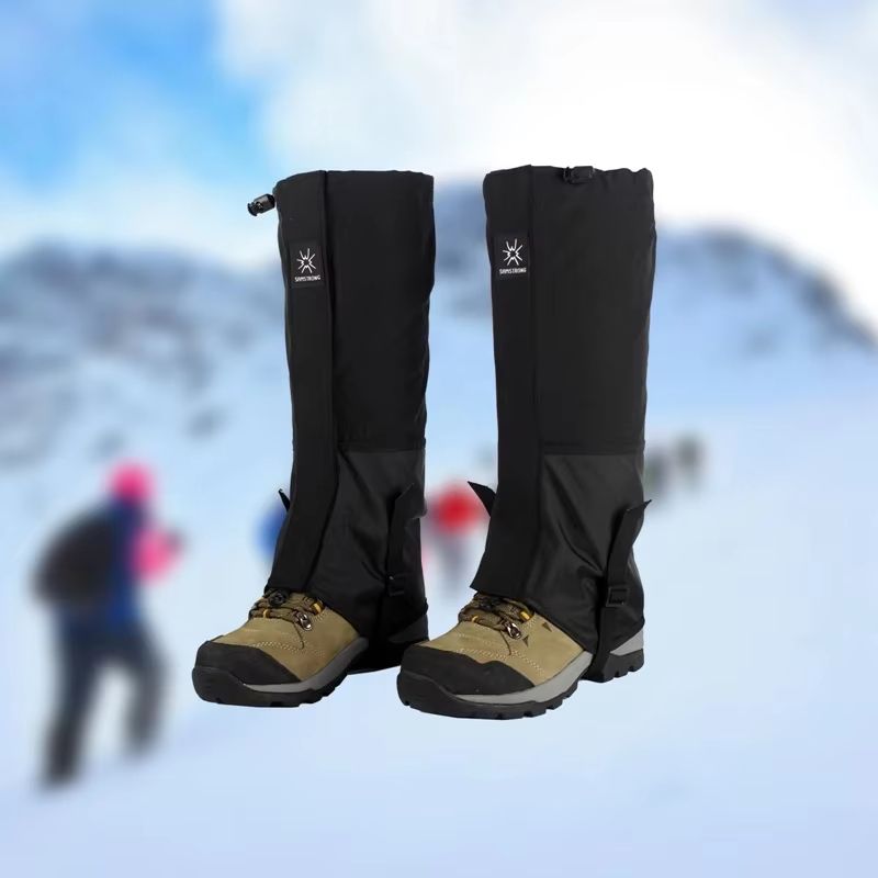 Waterproof LongTube Leg Covers With Elastic Strap For Hiking  Skiing 1