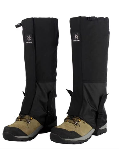 Waterproof LongTube Leg Covers With Elastic Strap For Hiking  Skiing 7