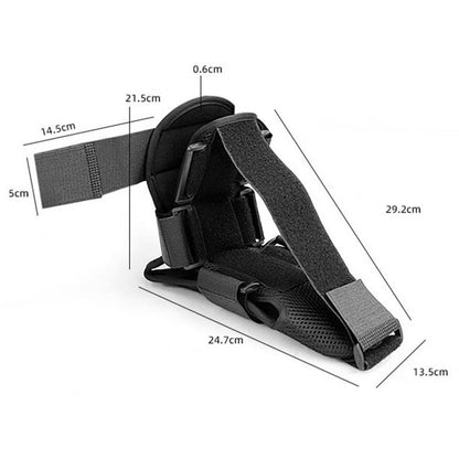 Adjustable TripleBuckle Night Splint For Plantar Fasciitis And Foot Drop 6