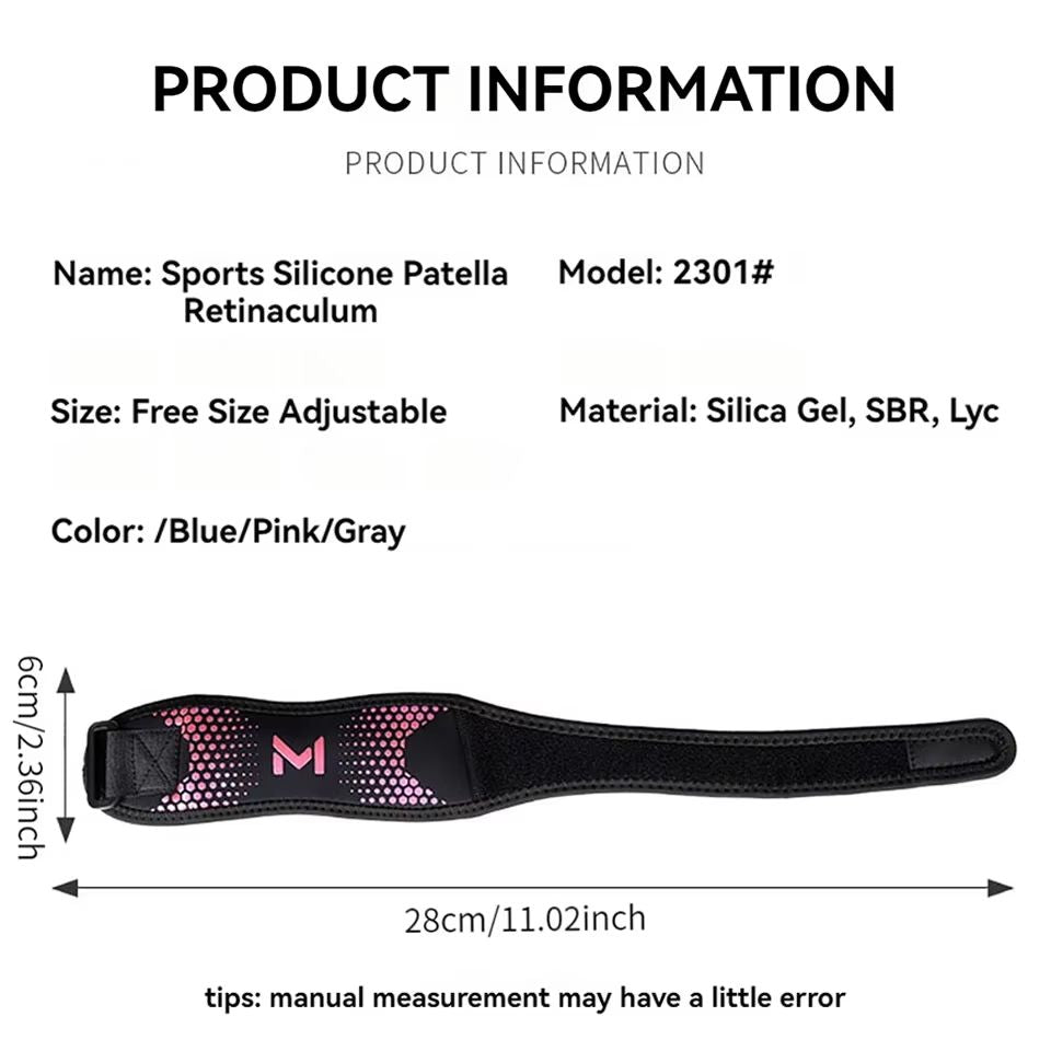 GTUBIKE Patella Knee Strap Adjustable Sports Brace 1