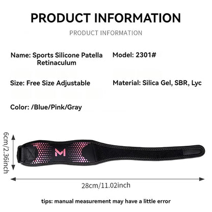 GTUBIKE Patella Knee Strap Adjustable Sports Brace 1