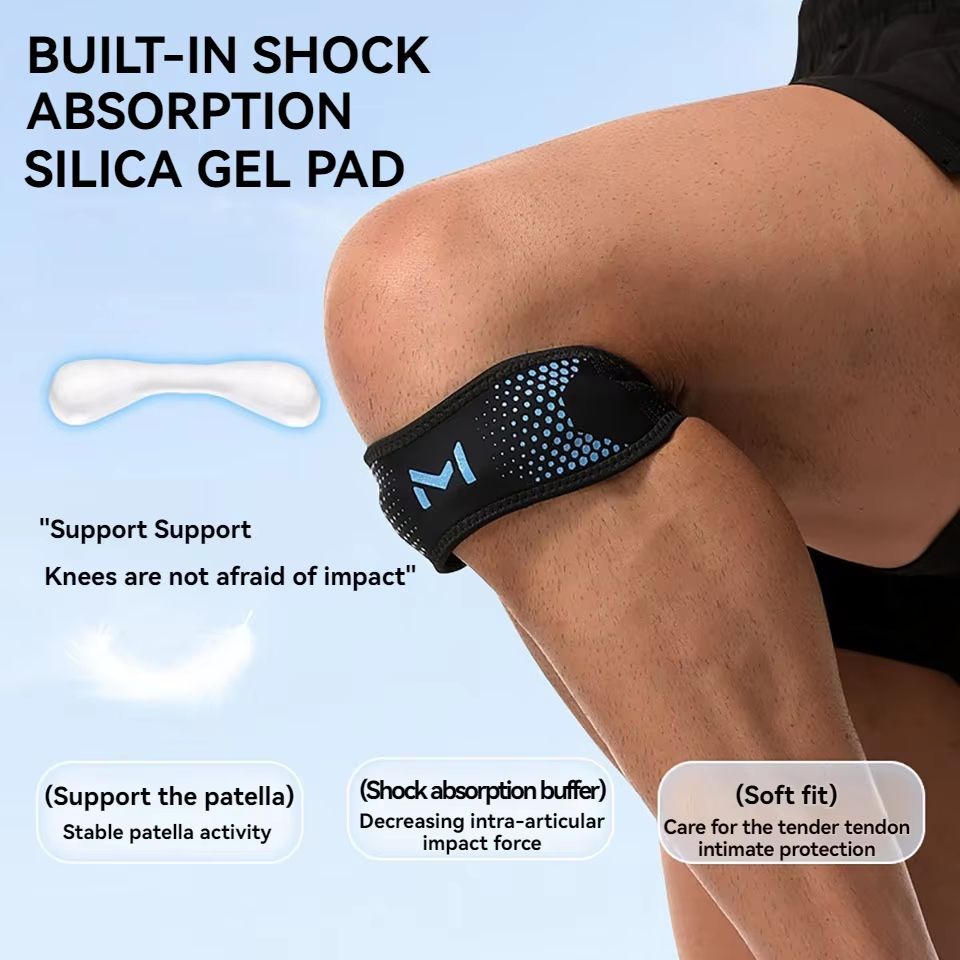 GTUBIKE Patella Knee Strap Adjustable Sports Brace 3