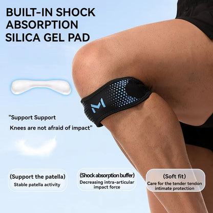 GTUBIKE Patella Knee Strap Adjustable Sports Brace 3