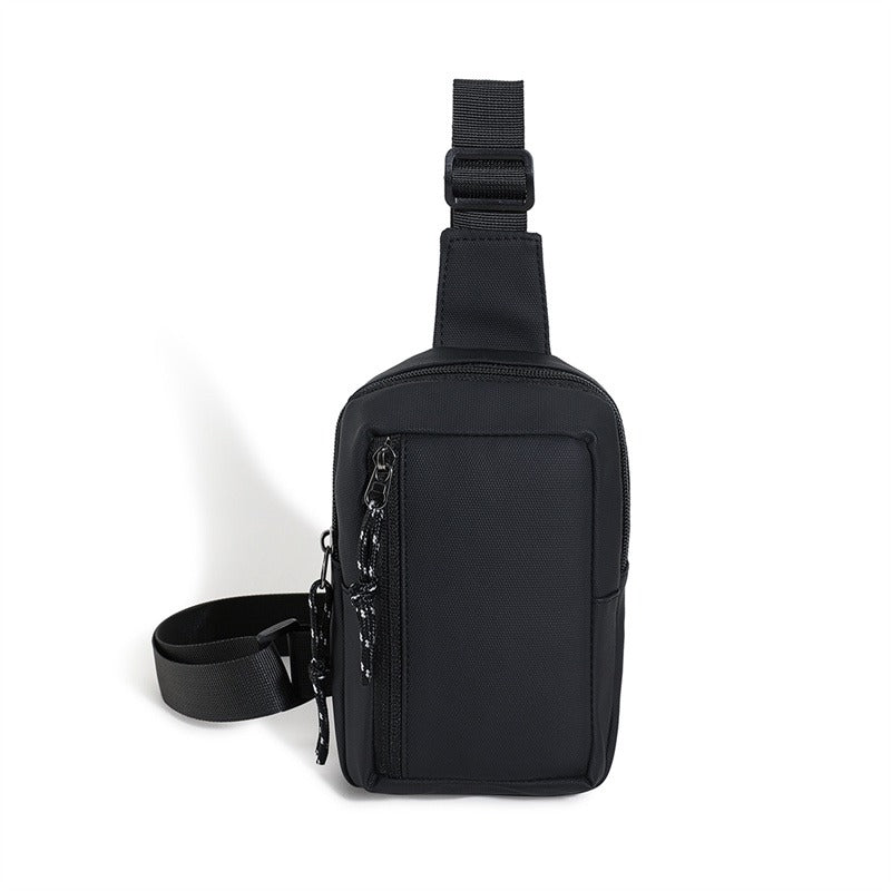 Nylon Waterproof Outdoor Sport Chest Bag Casual Men Shoulder Bag Large Capacity Travel Phone Pouch  5