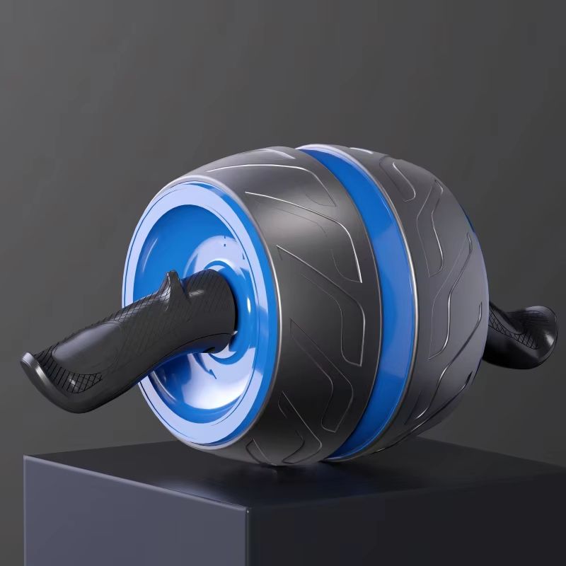 Rebound Ab Roller With Knee Mat  Core Strength Trainer Wheel 4