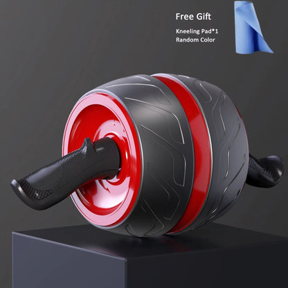 Rebound Ab Roller With Knee Mat  Core Strength Trainer Wheel 7
