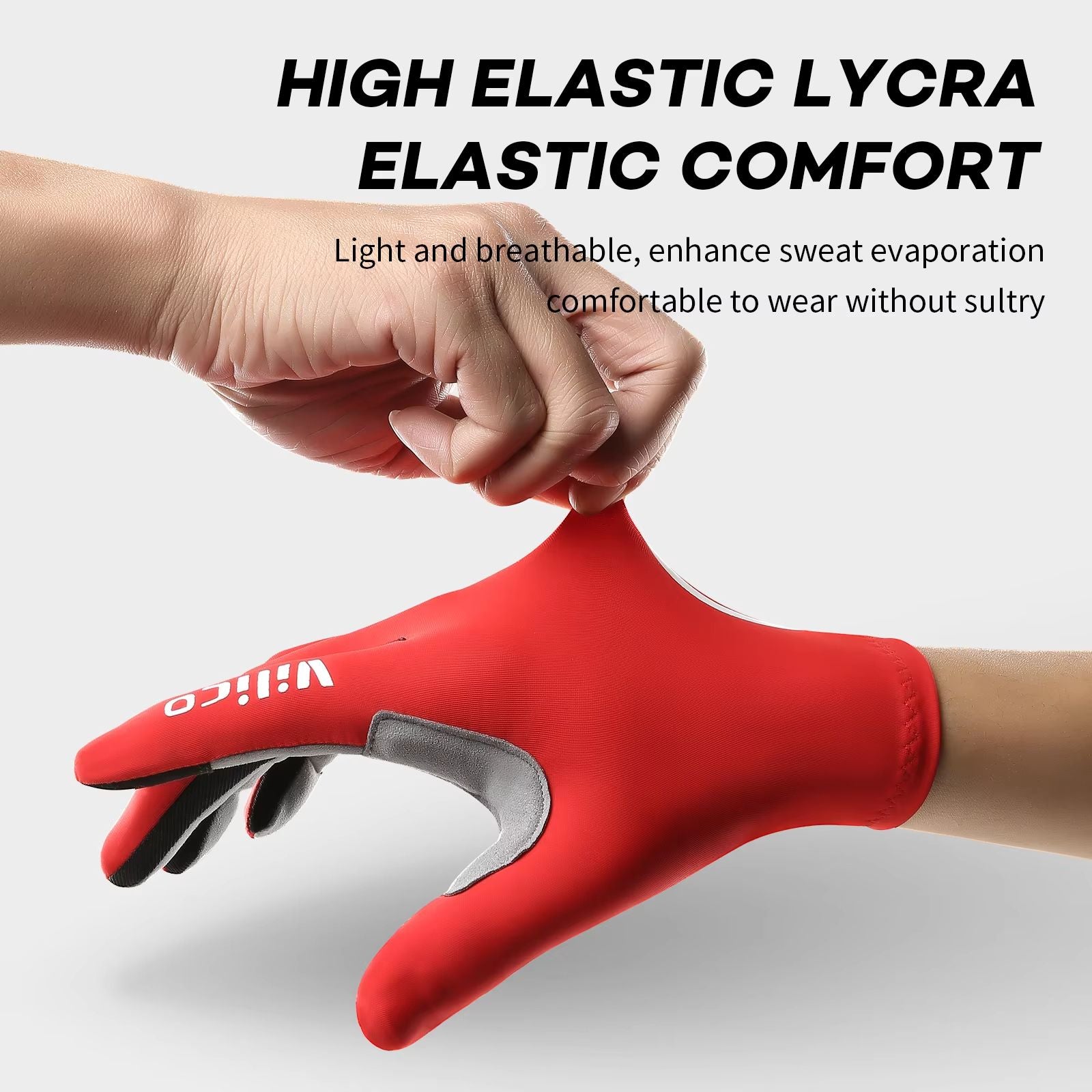 Vilico Professional Outdoor Cycling Gloves TouchScreen ShockAbsorption 3