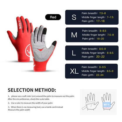 Vilico Professional Outdoor Cycling Gloves TouchScreen ShockAbsorption 5