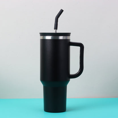 Stainless Steel Straw, Silicone Tip, Stanley Cup Replacement, Tumbler Straw Brush
